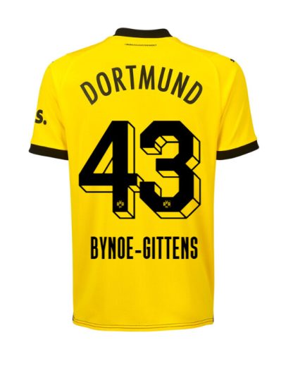 Borussia Dortmund Bynoe-Gittens 43 Home Jersey 23-24