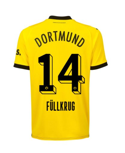 Borussia Dortmund Füllkrug 14 Home Jersey 23-24