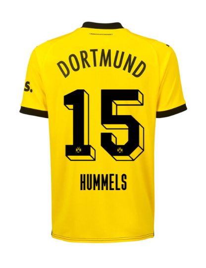 Borussia Dortmund Hummels 15 Home Jersey 23-24