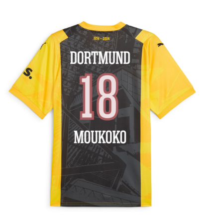 Borussia Dortmund MOUKOKO 18 50th Anniversary Special Jersey 23-24