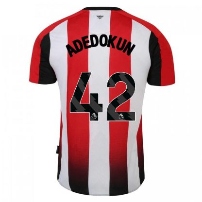 Brentford ADEDOKUN 42 Home Jersey 23-25