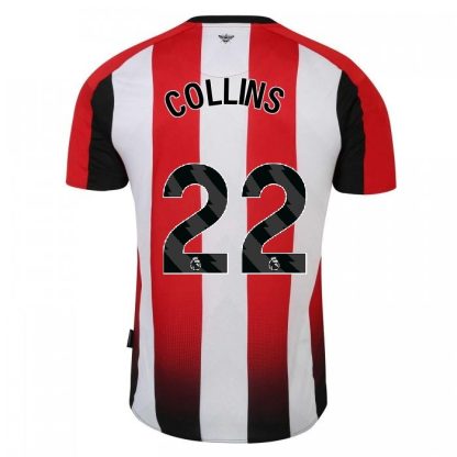 Brentford COLLINS 22 Home Jersey 23-25