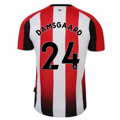 Brentford DAMSGAARD 24 Home Jersey 23-25