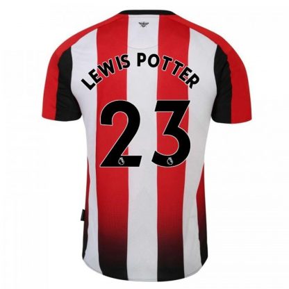 Brentford LEWIS POTTER 23 Home Jersey 23-25