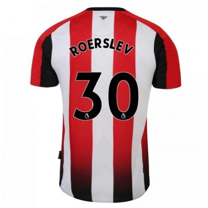 Brentford ROERSLEV 30 Home Jersey 23-25