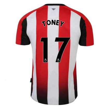 Brentford TONEY 17 Home Jersey 23-25