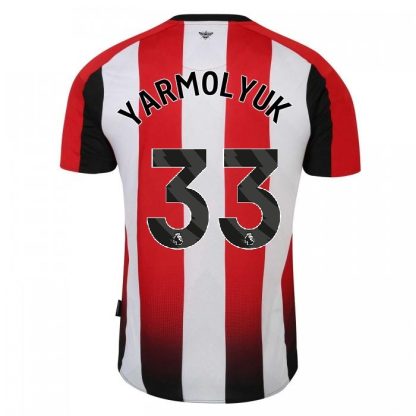 Brentford YARMOLIUK 33 Home Jersey 23-25