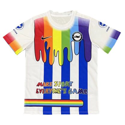 Brighton & Hove Albion Rainbow Laces Pre-Match Jersey 23-24