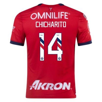 Chivas Jersey Home 23-24  CHICHARITO #14