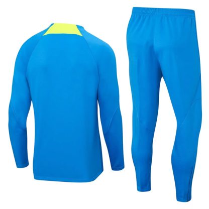 Club America Blue Zipper Tracksuit 23-24 - Image 2