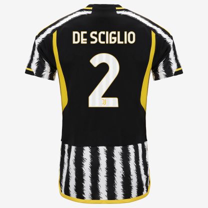 Juventus DE SCIGLIO 2 Home Jersey 23-24