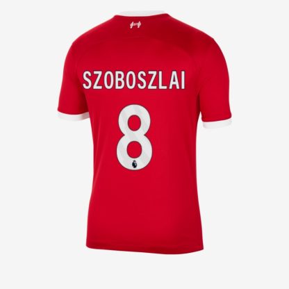 Liverpool SZOBOSZLAI 8 Home Jersey 23-24