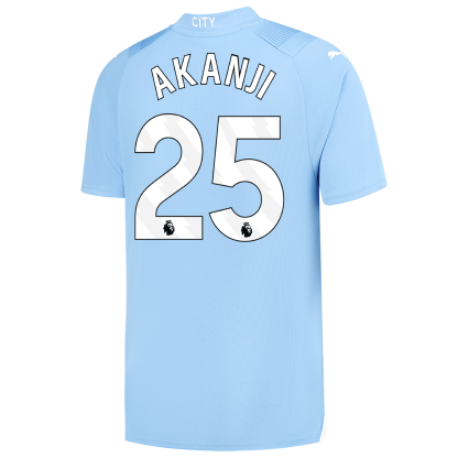 Manchester City AKANJI 25 Home Jersey 23-24