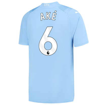 Manchester City AKÉ 6 Home Jersey 23-24