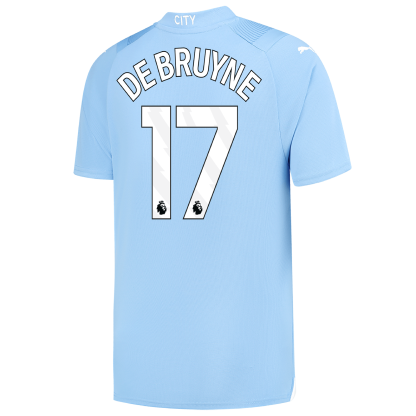 Manchester City DE BRUYNE 17 Home Jersey 23-24