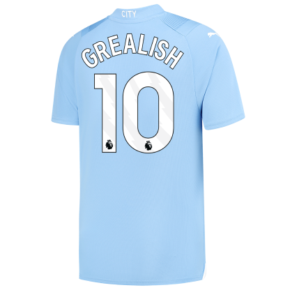 Manchester City GREALISH 10 Home Jersey 23-24