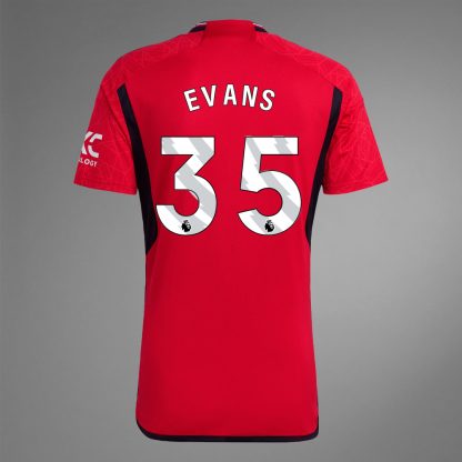 Manchester United EVANS 35 Home Jersey 23-24