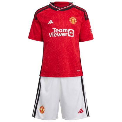 Manchester United Home Kids Kit 23-24