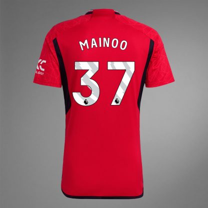 Manchester United MAINOO 37 Home Jersey 23-24