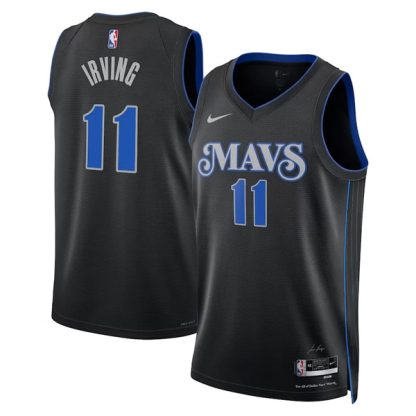 23-24 Men's Dallas Mavericks Kyrie Irving #11 Black Swingman Jersey