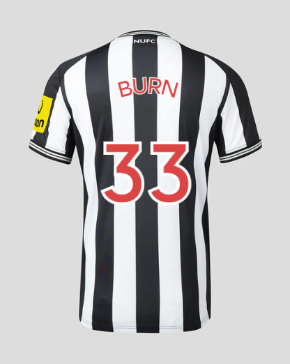 Newcastle United BURN 33 Home Jersey 23-24