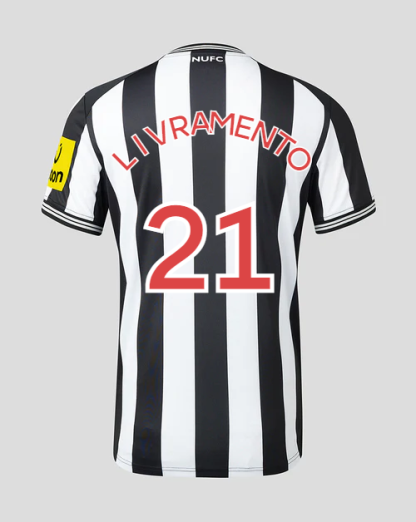 Newcastle United LIVRAMENTO 21 Home Jersey 23-24