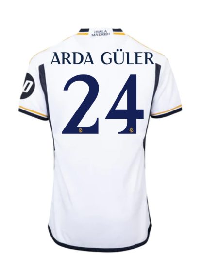 Real Madrid Arda Güler 24 Home Jersey 23-24