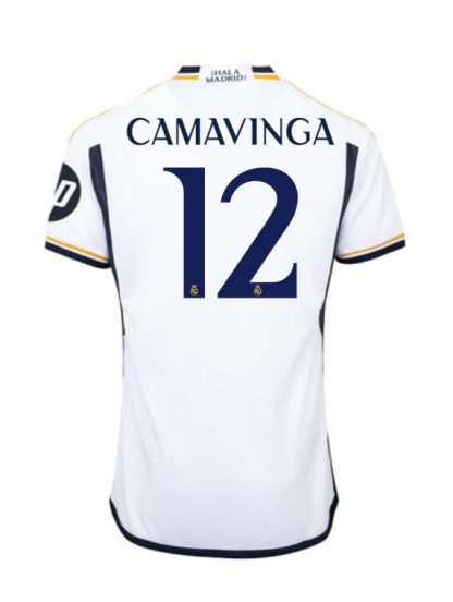 Real Madrid Camavinga 12 Home Jersey 23-24