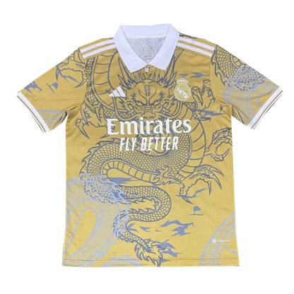 Real Madrid Gold Dragon Concept Jersey 23-24