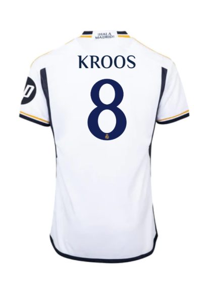 Real Madrid Kroos 8 Home Jersey 23-24