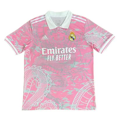 Real Madrid Pink Dragon Concept Jersey 23-24