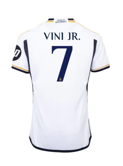 Real Madrid Vini Jr. 7 Home Jersey 23-24