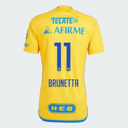 Tigres UANL BRUNETTA 11 Home Jersey 23-24