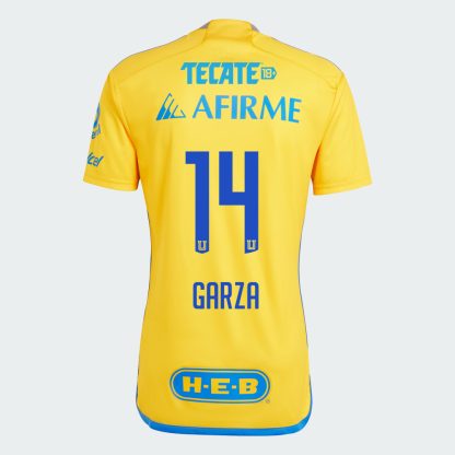 Tigres UANL GARZA 14 Home Jersey 23-24