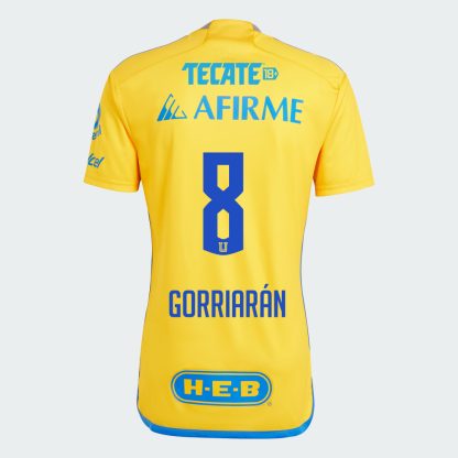 Tigres UANL GORRIARÁN 8 Home Jersey 23-24