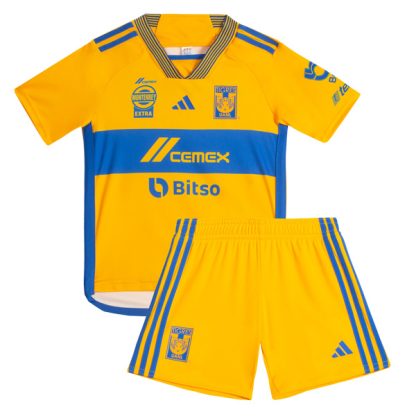 Tigres UANL Home Jersey Kids Kit 23-24