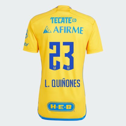 Tigres UANL L. QUIÑONES 23 Home Jersey 23-24