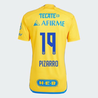 Tigres UANL PIZARRO 19 Home Jersey 23-24