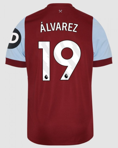 West Ham United ÁLVAREZ 19 Home Jersey 23-24