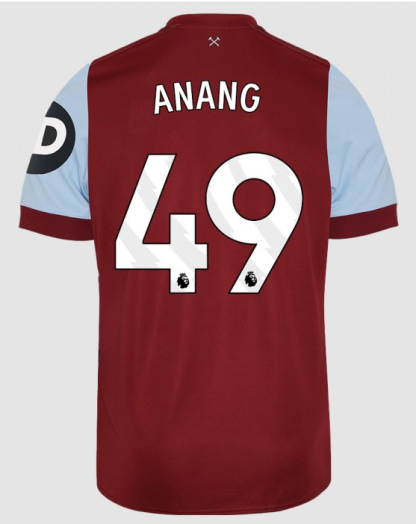 West Ham United ANANG 49 Home Jersey 23-24