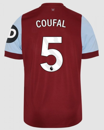 West Ham United COUFAL 5 Home Jersey 23-24