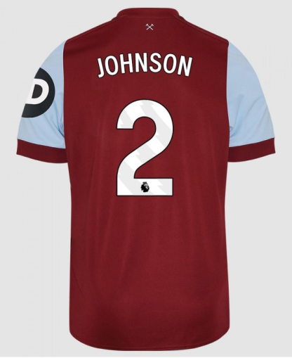 West Ham United JOHNSON 2 Home Jersey 23-24