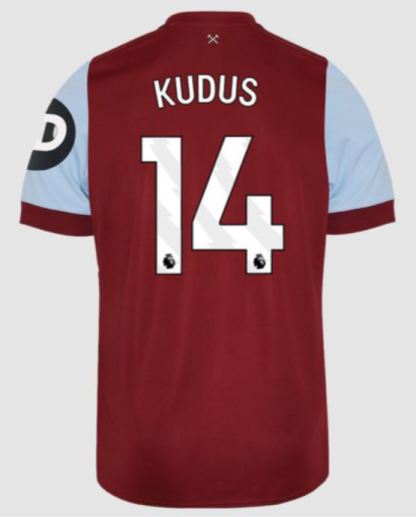 West Ham United KUDUS 14 Home Jersey 23-24