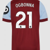 West Ham United OGBONNA 21 Home Jersey 23-24