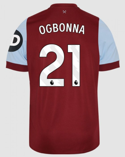 West Ham United OGBONNA 21 Home Jersey 23-24