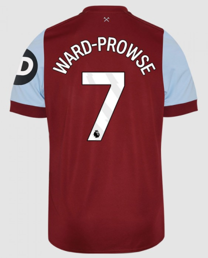 West Ham United WARD-PROWSE 7 Home Jersey 23-24