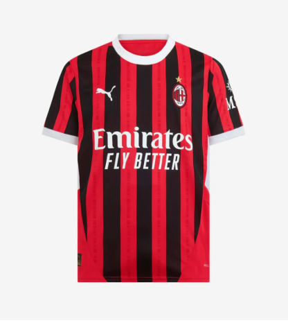 AC Milan Home Bennacer 4 Serie A Jersey 24-25 - Image 2