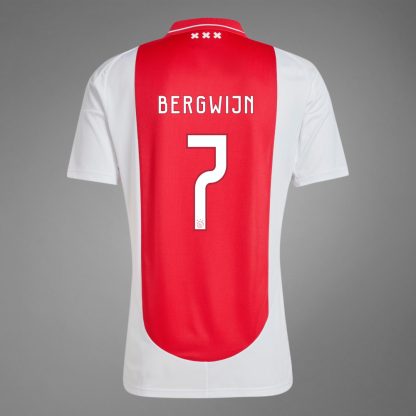 Ajax BERGWIJN 7 Home Jersey 24-25