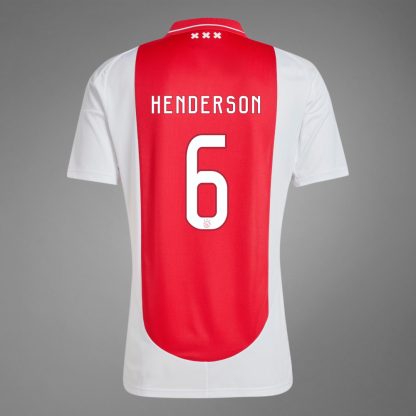 Ajax HENDERSON 6 Home Jersey 24-25