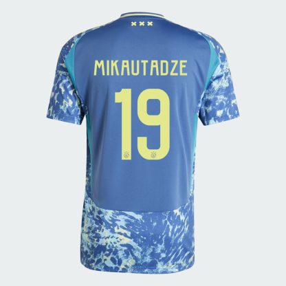 Ajax MIKAUTADZE 19 Away Jersey 24-25